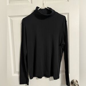 St. John's Bay Black Long Sleeve Turtleneck
